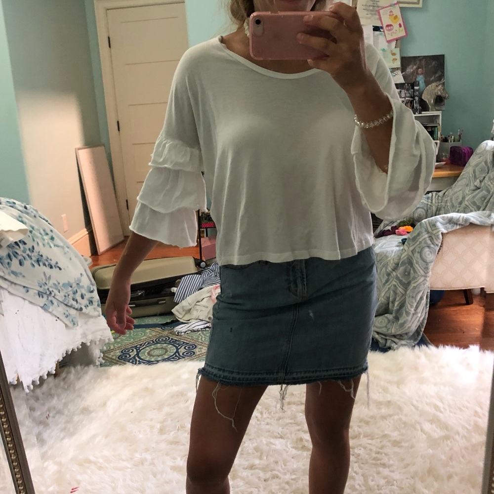 Ruffle top
